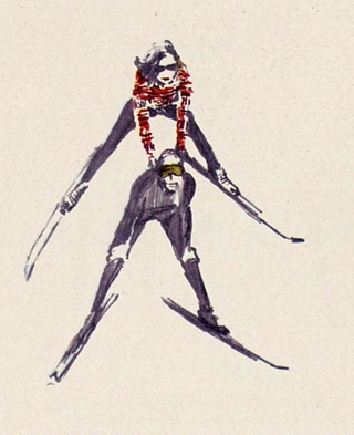 Illustration for article titled Squaw Valley and the 1960 Winter Olympics in Paintings